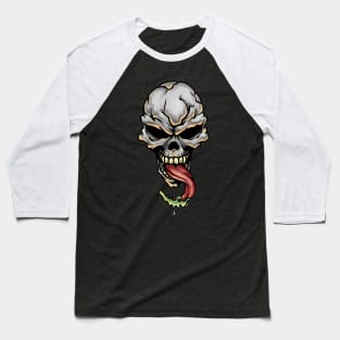 Vigilante Skull Baseball T-Shirt